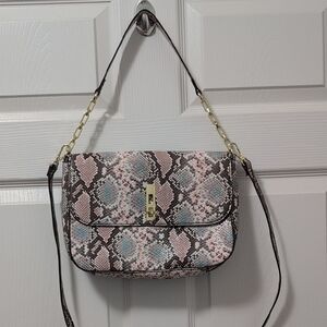 Liz Claiborne Snake Print Shoulder/Crossbody Bag